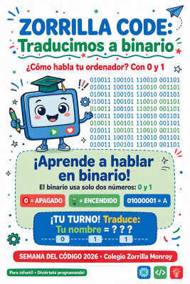 Zorrila CODE: el lenguaje secreto de los ordenadores